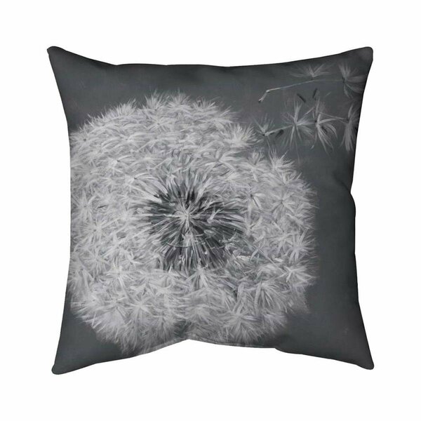 Begin Home Decor 20 x 20 in. Blowing Dandelion-Double Sided Print Indoor Pillow 5541-2020-FL126